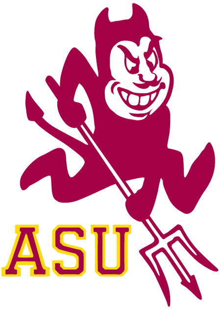 Arizona State Sun Devils 1980-2010 Alternate Logo v2 diy iron on heat transfer